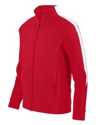 Augusta Sportswear 4396 Youth Medalist 2.0 Athletic Jacket – Heavyweight Poly Tricot, Front Zipper | XS–L
