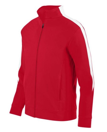 Augusta Sportswear 4396 Youth Medalist 2.0 Athletic Jacket – Heavyweight Poly Tricot, Front Zipper | XS–L