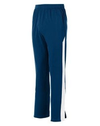 Augusta Sportswear 7760 Men's Medalist 2.0 Pants – Heavyweight Polyester Matte Brushed Tricot Warm-Up Pant with Contrast Side Inserts | S–3XL