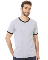 Next Level 3604 Unisex Cotton Ringer T-Shirt – 4.3 oz. Combed Ring-Spun Cotton Tee | XS–3XL