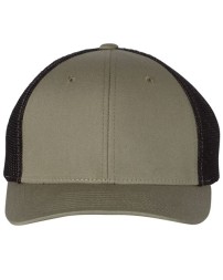 Richardson 110 R-Flex Trucker Cap - 60/40 Cotton/Polyester Front, 95/5 Polyester/Spandex Mesh Back | S/M-L/XL