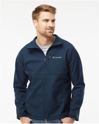 Columbia 155653 Ascender Soft Shell Jacket - 100% Polyester Contour Soft Shell Wind- and Water-Resistant | S-4X