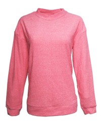 J. America 8428 Women’s Weekend Terry Mock Neck Pullover – 8.5 oz. Women’s Mock neck pullover | S–2XL