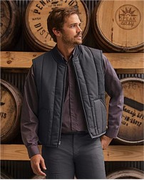 Red Kap VT22T Men's Tall Quilted Vest - 7.25 oz. 65/35 Poly/Cotton Twill Five-Layer Quilted | Tall Sizes