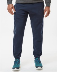Badger 1215 Men's Sport Athletic Fleece Joggers – 9.5 oz. 60/40 Ring-Spun Cotton/Polyester Tapered Jogger | XS–4XL