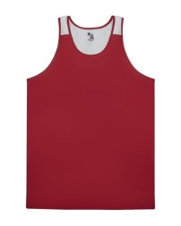 Alleson Athletic 2668 Youth Ventback Singlet – 100% Polyester Antimicrobial Arrow Mesh Back Panel Singlet | Youth XS–XL