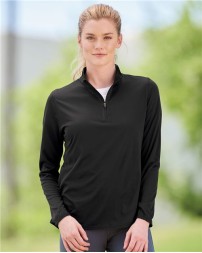 Augusta Sportswear 2787 Women's Attain Color Secure® Performance Quarter-Zip Pullover – 3.4 oz. Wicking Polyester | XS–2XL