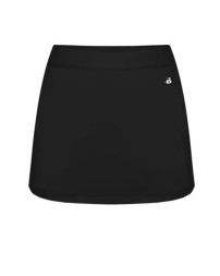 Badger 6151 Women's Skort – 100% Polyester Outer Skirt with 90/10 Poly/Spandex Inner Short | XS–2XL