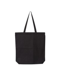 OAD OAD106 Gusseted Tote – 12 oz. 100% Cotton Canvas Midweight Gusseted Tote | One Size