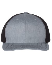Richardson 312 Twill Back Trucker Cap - 60/40 Cotton/Polyester All-Twill Structured Six-Panel Mid Pro | OSFM Snapback