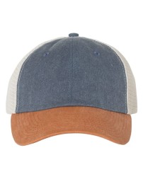 Valucap SP510 Pigment-Dyed Trucker Cap – 55/45 Cotton/Polyester Unstructured Low-Profile