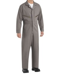 Red Kap CC18T Men's Tall Zip-Front Cotton Coverall – 8.5 oz. 100% Cotton Twill, Zip Front | Tall Sizes 44–60