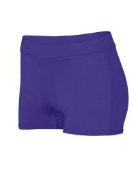 Augusta Sportswear 1232 Women's Dare Shorts – 88/12 Polyester/Spandex Wicking Knit Athletic Shorts, 2.5