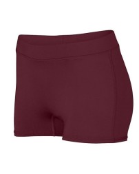 Augusta Sportswear 1233 Girls' Dare Shorts – 88/12 Polyester/Spandex Wicking Knit Athletic Shorts, 2.5