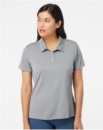 Adidas A231 Women's Performance Polo – 3.8 oz. 100% Recycled Polyester UPF 50+ Self-Fabric Collar Polo | XS–2XL