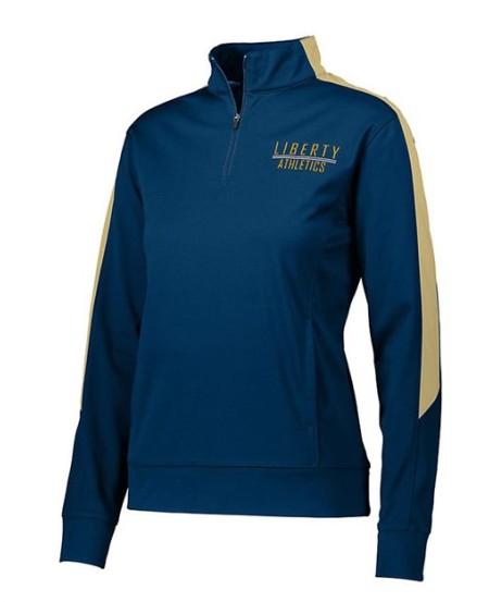 Augusta Sportswear 4388 Women's Medalist 2.0 Quarter-Zip Pullover – Heavyweight Poly Tricot | XS–2XL