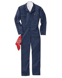 Red Kap CP30T Men's Tall Long Sleeve Speedsuit – 5 oz. 65/35 Poly/Cotton Poplin, Touchtex | Tall MT–XLT