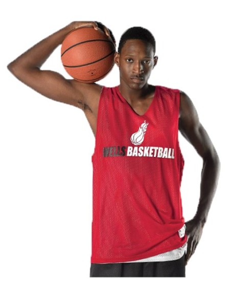 Alleson Athletic 560R Men's Reversible Mesh Tank – 3.4 oz. 70 Denier Tricot Mesh Cationic Polyester Double-Ply Reversible | S–4XL