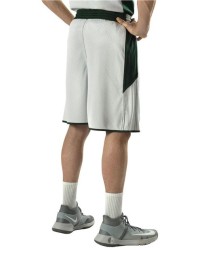 Alleson Athletic 589PSP Men's Single Ply Reversible Basketball Shorts – NFHS Legal Bonded Mock Mesh | S–3XL