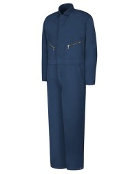 Red Kap CT30T Men's Tall Insulated Twill Coverall – 7.25 oz. 65/35 Twill Shell, Quilted | Tall Sizes