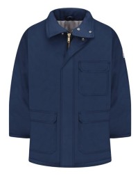 Bulwark JLP8 Men's Heavyweight Insulated Deluxe Parka Jacket – EXCEL FR ComforTouch 7 oz. Shell with 12 oz. Modacrylic Insulation | S–3XL