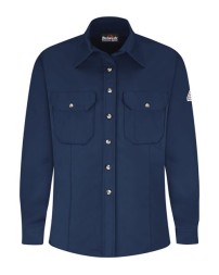Bulwark SLU3 Women's Midweight FR Dress Uniform Shirt – Westex Ultrasoft 7 oz. 88/12 | ATPV 8.6 CAT 2 Women’s