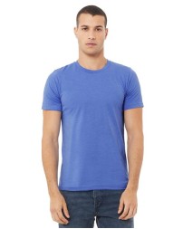 BELLA + CANVAS 3001CVC Unisex Heather CVC Jersey Tee – 4.2 oz. 52/48 Airlume Cotton/Poly Heather Short-Sleeve Tee | XS–3XL