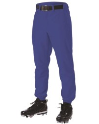 Alleson Athletic 605PY Youth Baseball Pants – 12 oz. Double Knit Polyester Elastic-Taper Belt-Loop Pant | XXS–XL