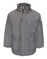 Bulwark JLP8T Men's Tall Heavyweight Insulated Deluxe Parka Jacket – EXCEL FR ComforTouch 7 oz. Shell | Tall Sizes