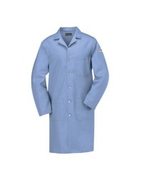 Bulwark KEL2 Men's FR Lab Coat – EXCEL FR 7 oz. 100% Cotton | ATPV 7.7 cal/cm² CAT 1 | NFPA 2112