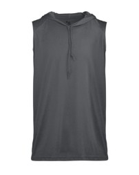 Badger 4108 Men's B-Core Sleeveless Hooded T-Shirt – 3.5 oz. 100% Polyester Hooded Tank Top | XS–4XL