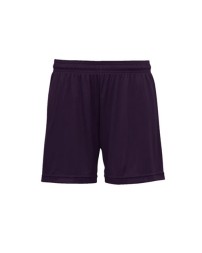 C2 Sport 5616 Women's Performance Shorts – 3.5 oz. 100% Polyester Moisture-Management/Antimicrobial | Single Layer | Covered Elastic Waistband