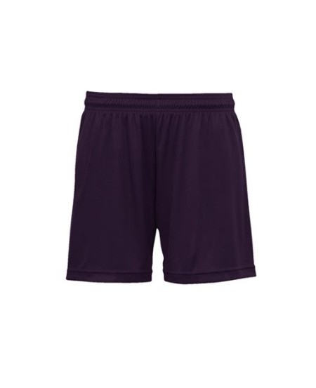 C2 Sport 5616 Women's Performance Shorts – 3.5 oz. 100% Polyester Moisture-Management/Antimicrobial | Single Layer | Covered Elastic Waistband