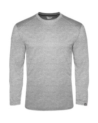 Badger 1001 Men's FitFlex Performance Long Sleeve T-Shirt – 3.5 oz. 95/5 Cotton/Spandex BadgerBlend | XS–4XL