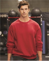 C2 Sport 5501 Men's Crewneck Sweatshirt – 8 oz. 60/40 Ring-Spun Cotton/Polyester | Twill Neck Tape | Spandex Rib Knit | XS–4XL