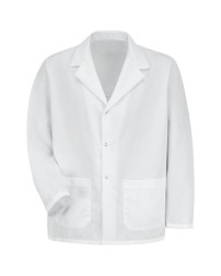 Red Kap KP16 Unisex Specialized Lapel Counter Coat – 5 oz. 80/20 Poly/Cotton, 3-Gripper, 30