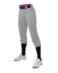 Alleson Athletic 615PSW Women's Premium Fastpitch Softball Pants – Dura-Soft Stretch Knit Mid-Calf | XS–2XL