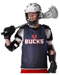 Alleson Athletic LP001A Men's Lacrosse Reversible Pinnie – 70-Denier Tricot Mesh Reversible Lacrosse Tank | S/M–2/3XL