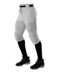 Alleson Athletic 610SL Men's Practice Football Pants – 12 oz. 100% DKP with Pad Pockets | S–4XL