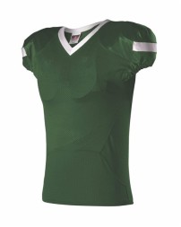 Alleson Athletic 754Y Youth Pro Flex Cut Belt Length Football Jersey – Multi-Zone Fabric with 4-Way Stretch Bottom | S–XL