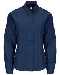 Bulwark QS41 Women's iQ Series® Endurance FR Work Shirt – Westex G2™ 6.9 oz. 65/35 Cotton/Poly Ripstop | ATPV 9.0 CAT 2