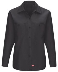 Red Kap SX11 Women's MIMIX Long Sleeve Work Shirt – 4.25 oz. Ripstop Body with Mesh Flex Panels | S–4XL