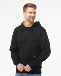 DRI DUCK 7035 Men’s Woodland Fleece Hooded Pullover – 11 oz. 80/20 Cotton/Polyester Power Fleece™ | Textured Thermal-Lined Hood | Articulated Elbows