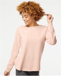Independent Trading Co. PRM2000 Women’s California Wave Wash Crewneck Sweatshirt – 7 oz. Women’s Crewneck sweatshirt | XS–2XL