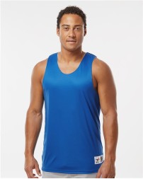 Alleson Athletic 506CR Men's Reversible Tank – 100% Microfiber Cationic Polyester Double-Ply Oversized Pro-Cut Reversible Jersey | S–3XL