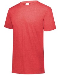 Augusta Sportswear 3066 Youth Triblend T-Shirt – 3.8 oz. 50/38/12 Poly/Cotton/Rayon Crewneck Tee | S–L