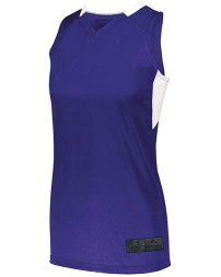 Augusta Sportswear 1732 Women's Step-Back Basketball Jersey – Moisture-Wicking Polyester NFHS-Compliant Women's Jersey | XS–2XL