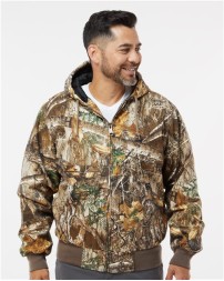 DRI DUCK 5034 Men’s Laramie Power Move Canvas Jacket – 10 oz. 100% Cotton Canyon Cloth™ Canvas | Brushed Tricot Upper | Quilted Polyfill Lower | Flex Action™