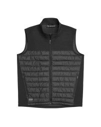 DRI DUCK 5318 Men’s Summit Soft Shell Puffer Vest – 90/10 Polyester/Spandex Softshell | 3 oz. Channel-Quilted Polyfill | Storm Shield™ Level 2