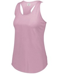 Augusta Sportswear 3078 Women's Lux Triblend Tank Top – 3.8 oz. 50/38/12 Poly/Cotton/Rayon Racerback Scoop Neck | S–3XL